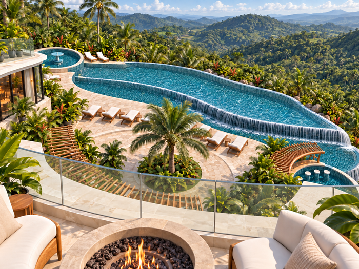 Poolside Dining