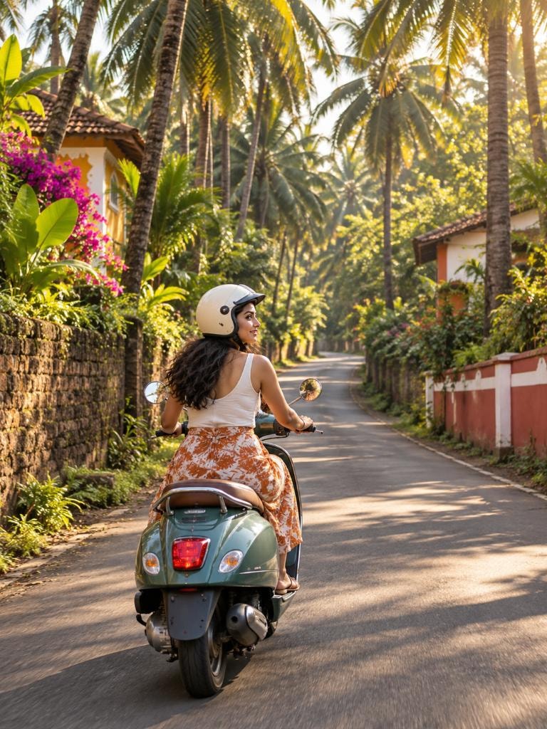 Goa by Scooter
