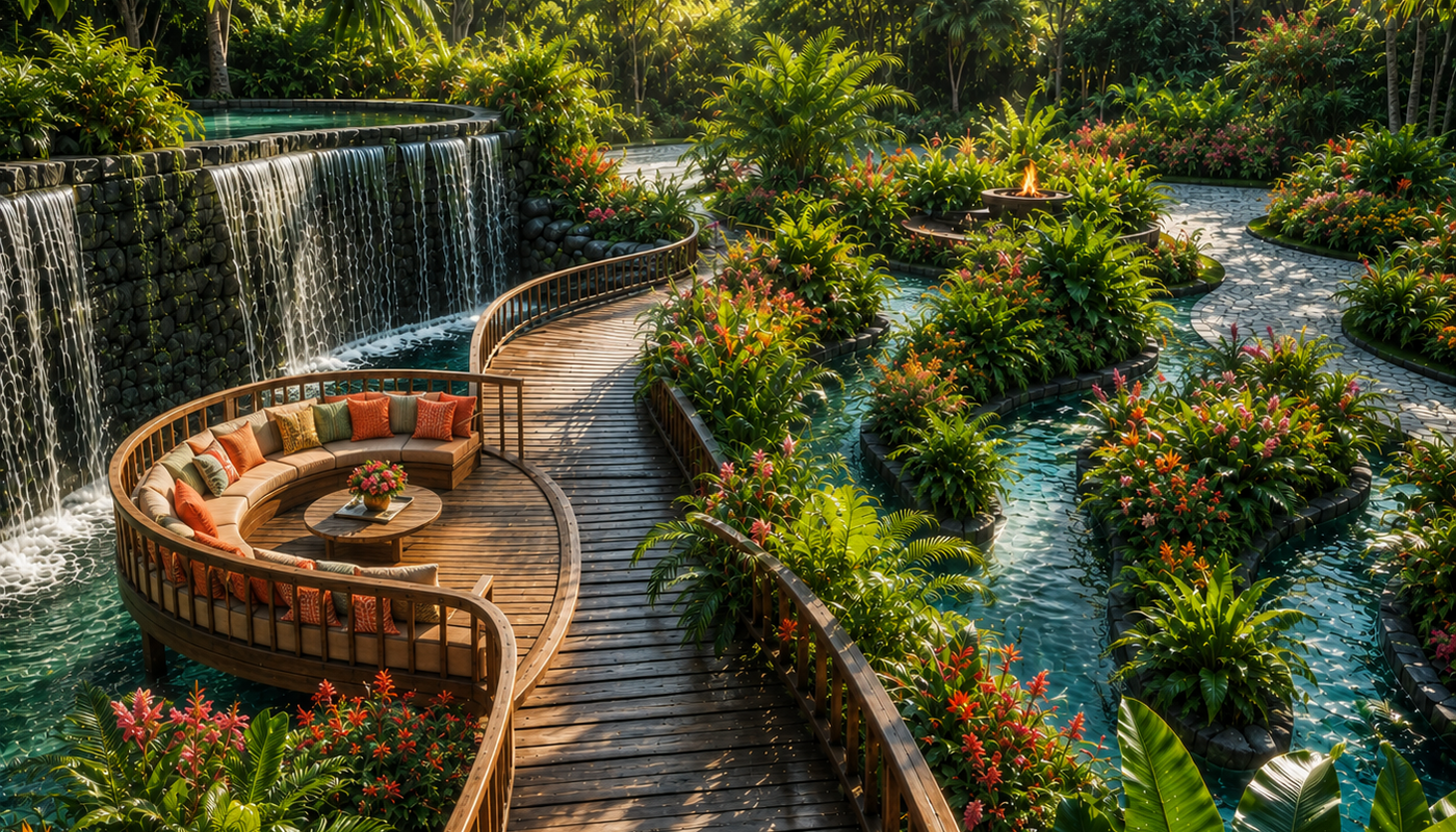 Spa and wellness centre at Crystal Valley Estates